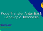 Kode Transfer Antar Bank Lengkap di Indonesia Kode Transfer Antar Bank Lengkap di Indonesia