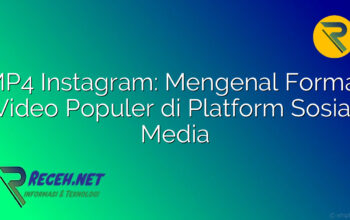MP4 Instagram: Mengenal Format Video Populer di Platform Sosial Media
