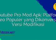 Youtube Pro Mod Apk: Platform Video Populer yang Dikonversi ke Versi Modifikasi Youtube Pro Mod Apk: Platform Video Populer yang Dikonversi ke Versi Modifikasi